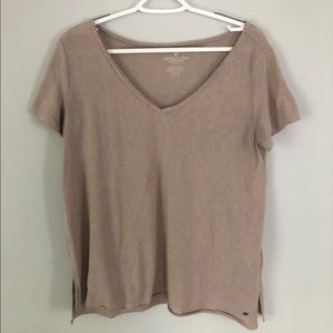 American Eagle tan top